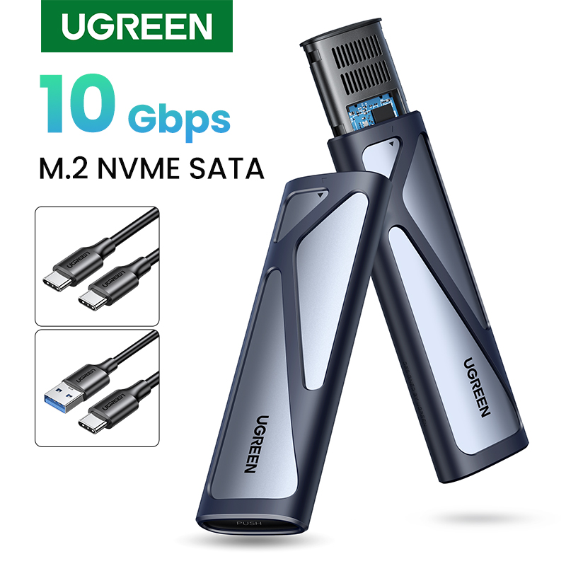 8Tb M2 Nvme Ssd - Ugreen-Estuche de adaptador para disco M2