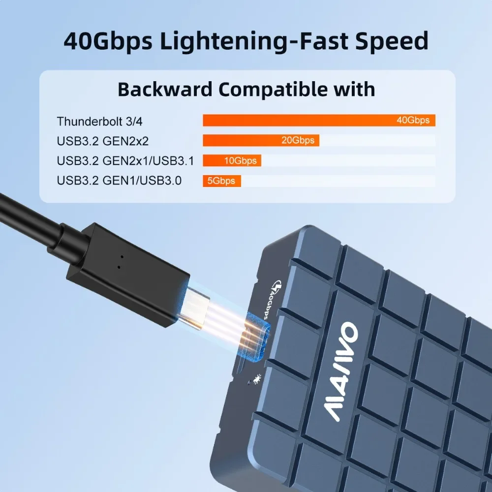 Caja para SSD M.2 NVMe MAIWO U - 8Tb M2 Nvme Ssd reseña y precio