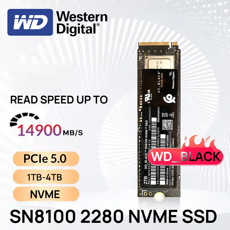 Western Digital PCIe 5.0 Nuevo - Nvme Pcie 5.0 Ssd 4Tb reseña y precio