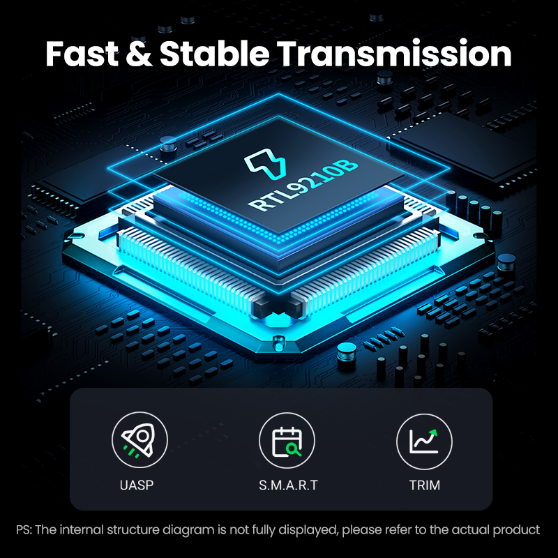UGREEN-Adaptador de carcasa SS - 8Tb M2 Nvme Ssd reseña y precio