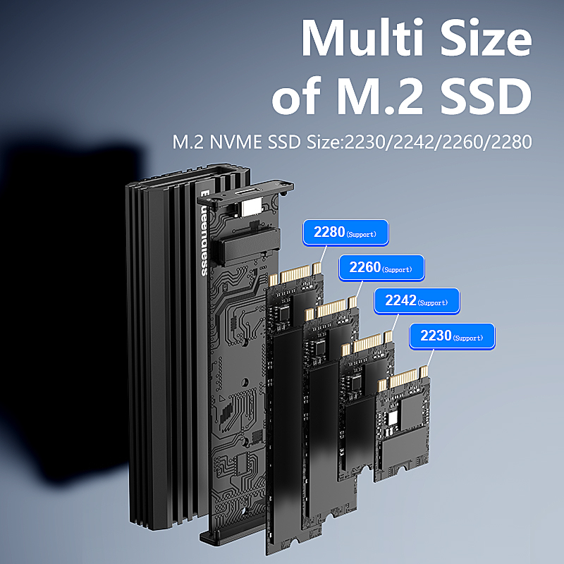 BLUEENDLESS - Carcasa M.2 PCIE - 8Tb M2 Nvme Ssd reseña y precio