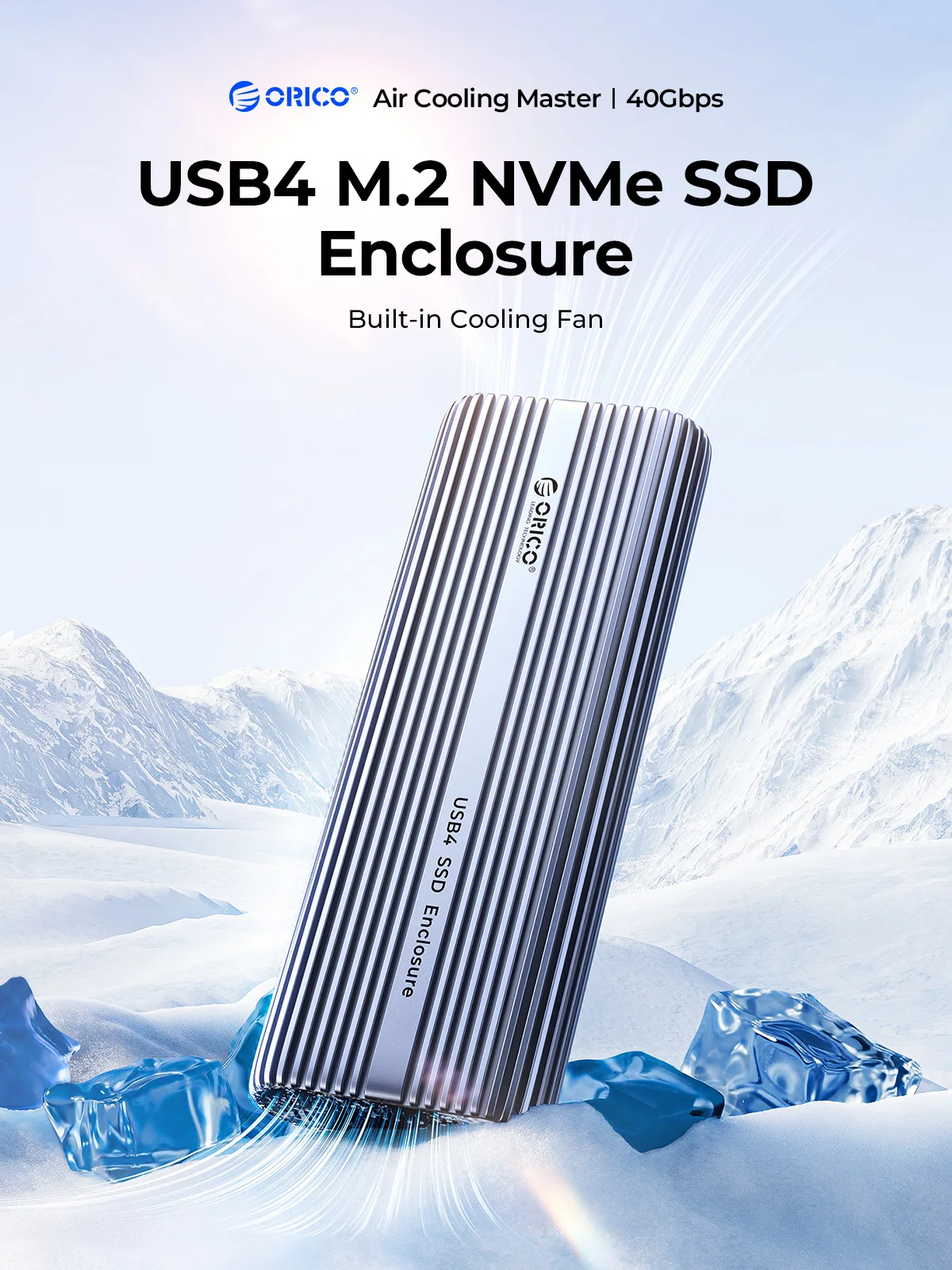 Carcasa ORICO para SSD M.2 NVM - Usb4 40Gbps External Ssd 8Tb reseña y precio