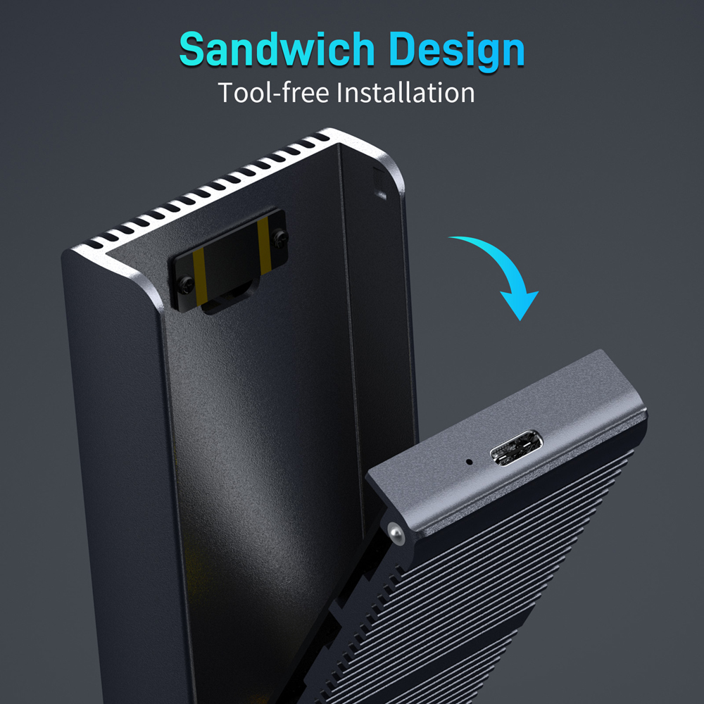Carcasa FIDECO de Aluminio par - 8Tb M2 Nvme Ssd reseña y precio