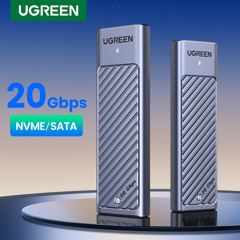 UGREEN 20Gbps M2 SSD carcasa M - 8Tb M2 Nvme Ssd reseña y precio